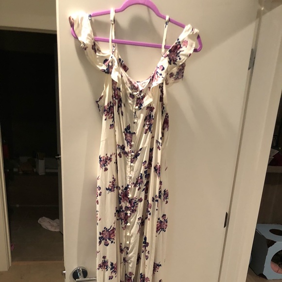 Xhilaration Off The Shoulder Maxi Dress - Picture 1 of 2